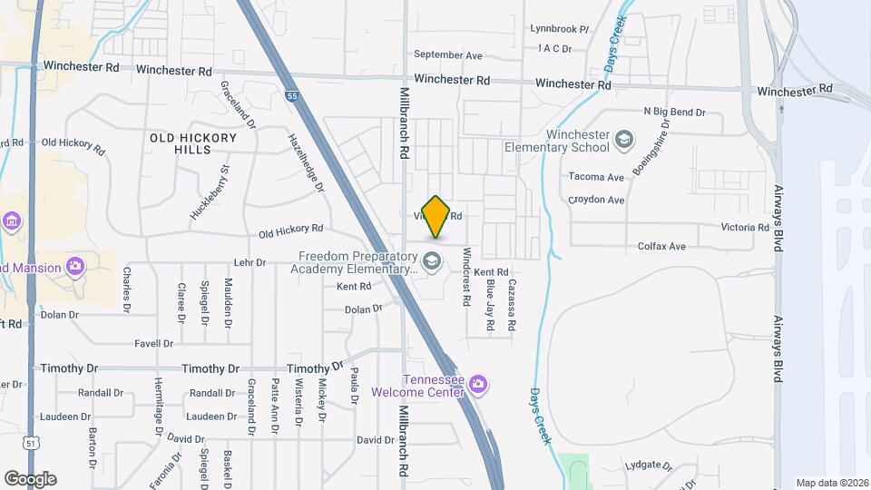 1737 Berwind Rd Map and Location Details