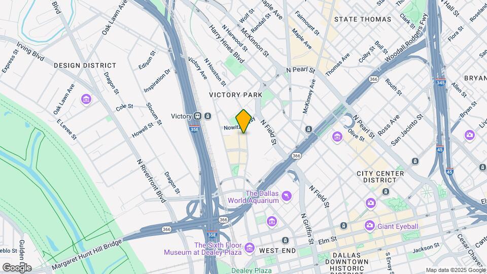 2430 Victory Park Ln Mapa y Detalles de la Ubicación