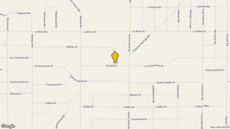 60782 Duvall Dr Mapa y Detalles de la Ubicación