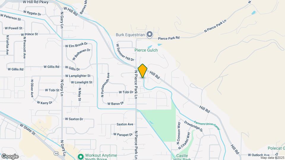 6172 N Pierce Park Ln Map and Location Details