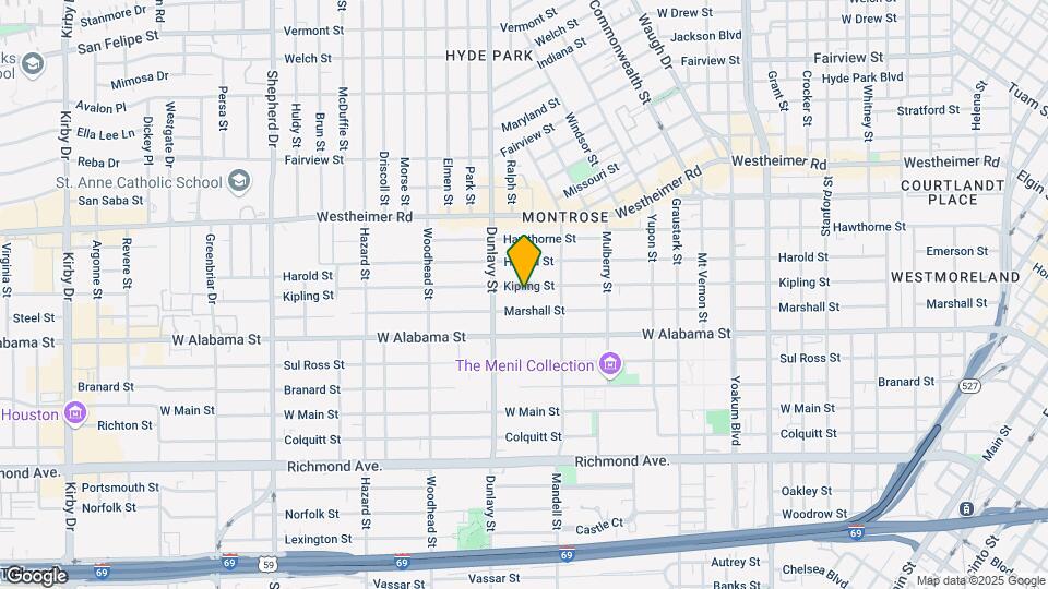 1635 Kipling St Map and Location Details