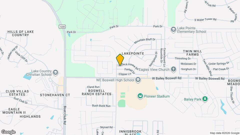 6032 Fantail Dr Map and Location Details