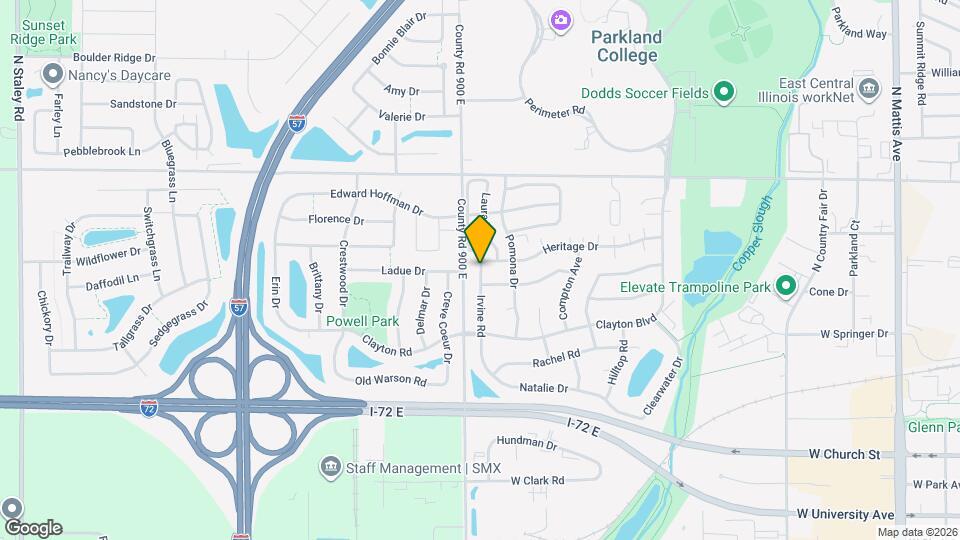 815 Irvine Rd Map and Location Details