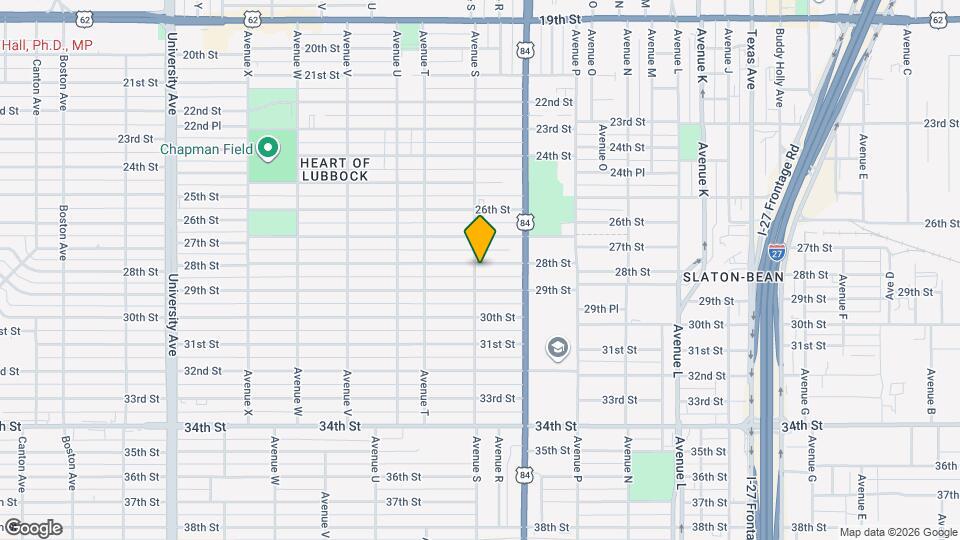 1721 28th St Map and Location Details