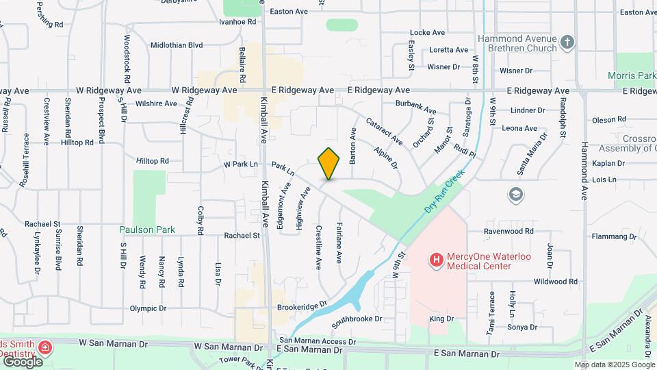 3029 Saratoga Dr Map and Location Details