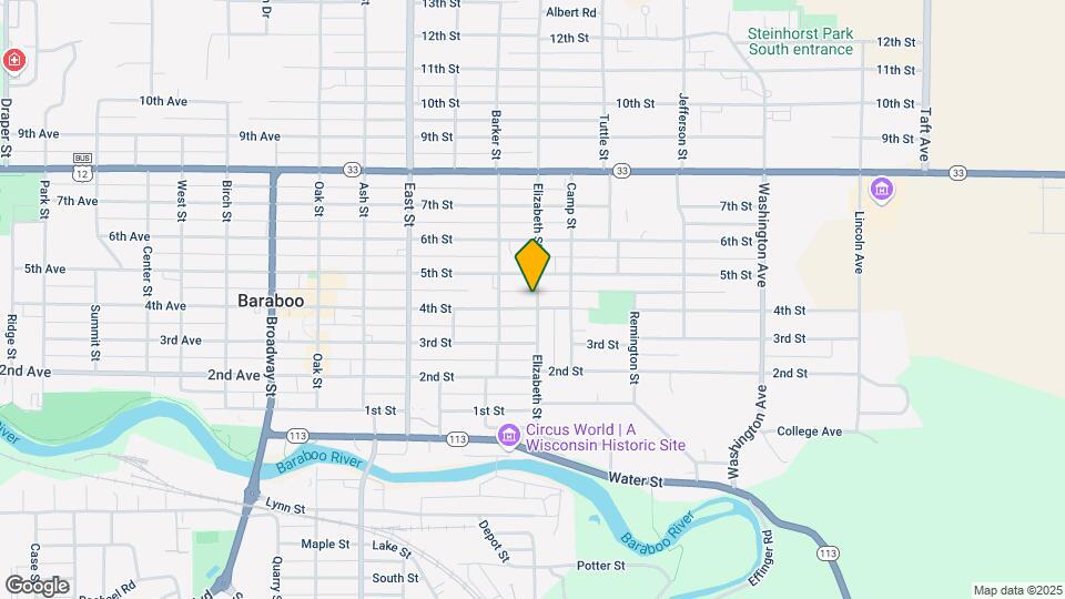 529 4th St Map and Location Details