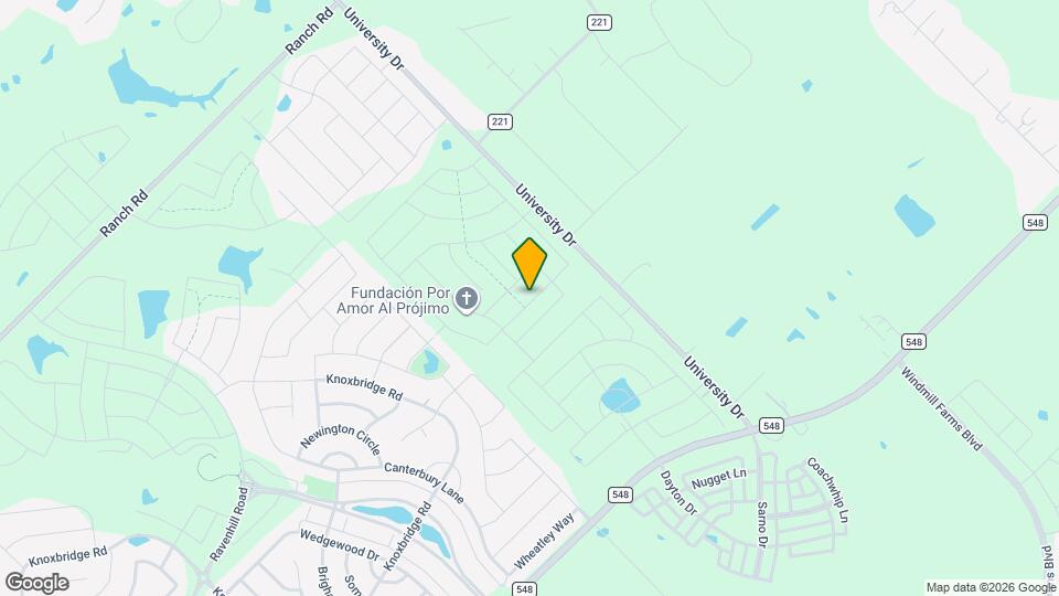 1621 Sparrow Hawk Rd Map and Location Details