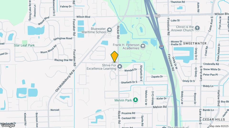7625 Ginder Ct Map and Location Details