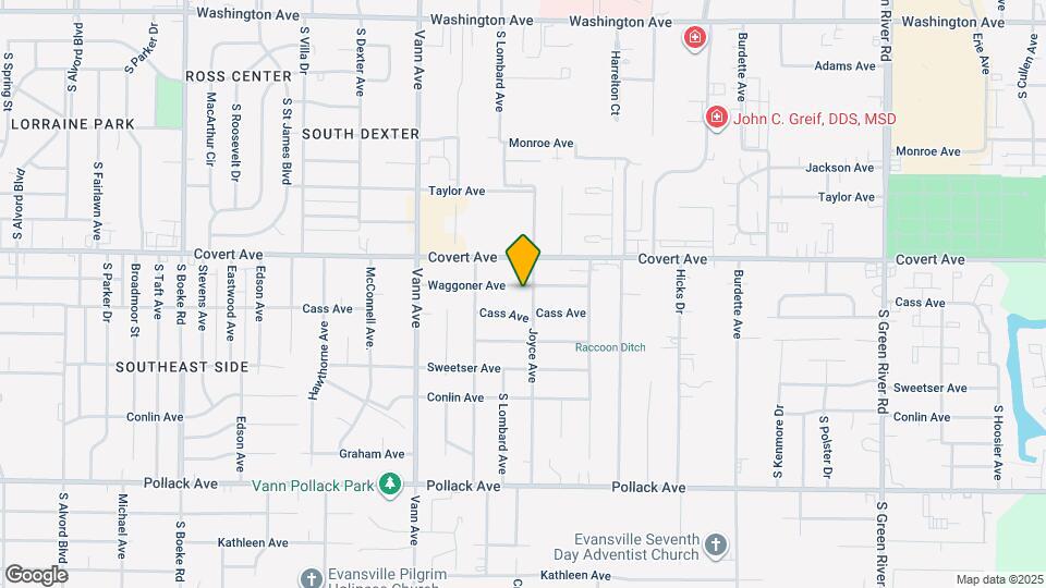 3513 Waggoner Ave Map and Location Details