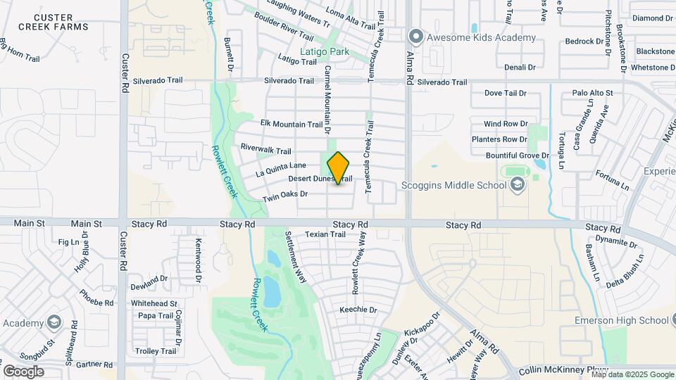 8108 Twin Oaks Dr Map and Location Details