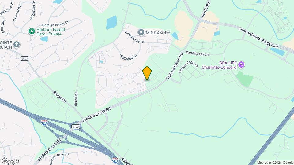 1612 Aspire St Map and Location Details