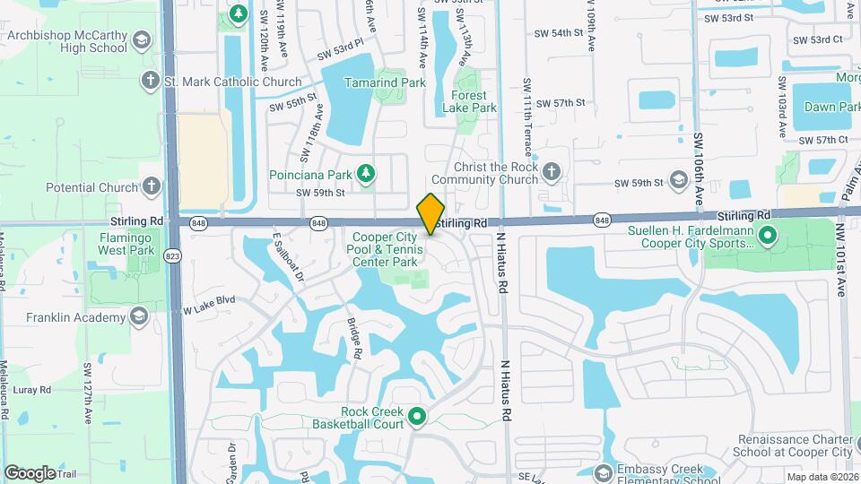 4083 Forest Hill Dr Map and Location Details