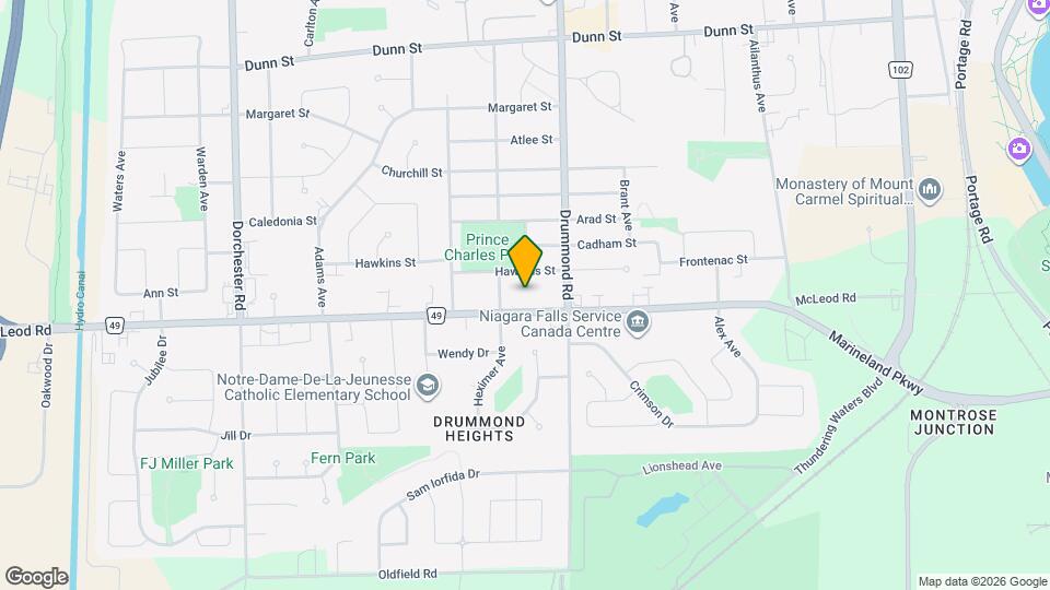 6289 McLeod Rd Map and Location Details