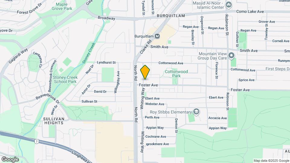 657 Whiting Way Map and Location Details