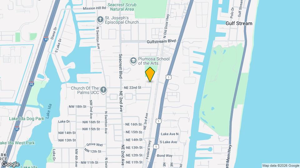 2210 NE 3rd Ave Map and Location Details