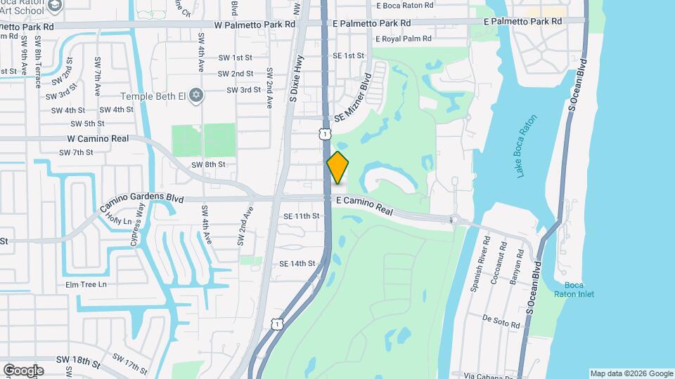 101 Via Mizner Map and Location Details