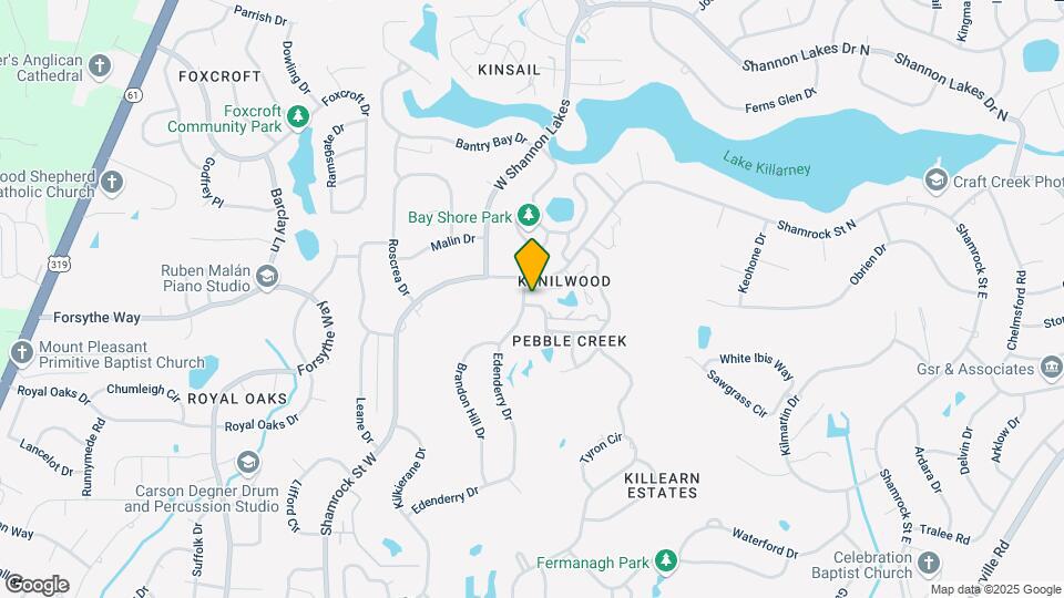 2967 Edenderry Dr, Unit #C Map and Location Details