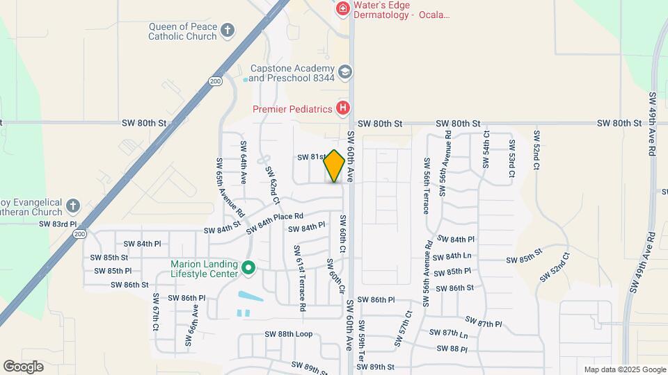 6064 SW 82nd Pl Map and Location Details