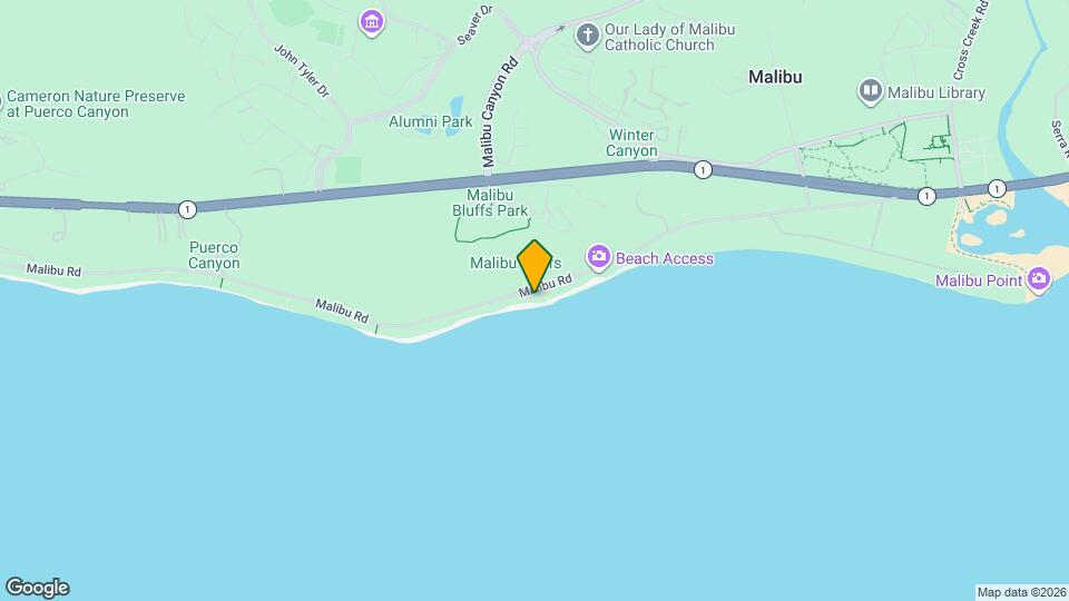 24150 Malibu Rd Map and Location Details