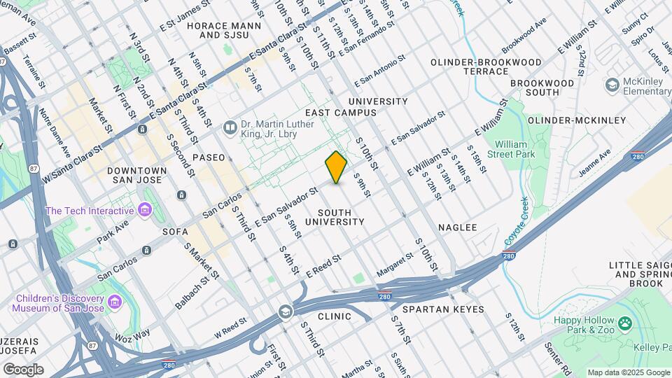 417 S 8th St Mapa y Detalles de la Ubicación