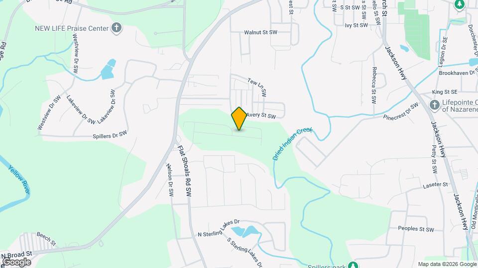 7619 Saffron Ave Map and Location Details