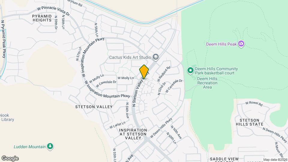 5396 W Molly Ln Mapa y Detalles de la Ubicación