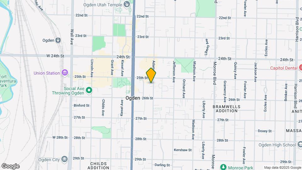 2533 Adams Ave Mapa y Detalles de la Ubicación
