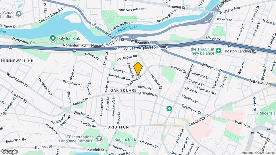 177 Faneuil St, Unit 1 Map and Location Details