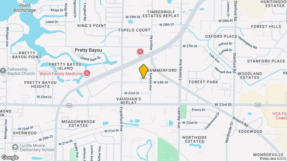 1820 W 24th St Map and Location Details