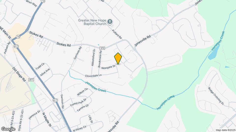 125 Newgate Dr Map and Location Details