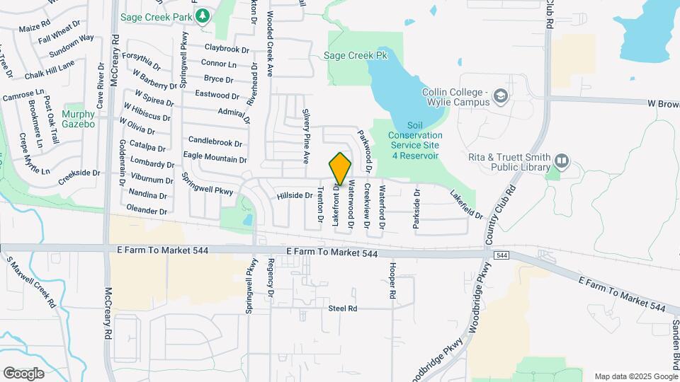 108 Lakefront Dr Map and Location Details
