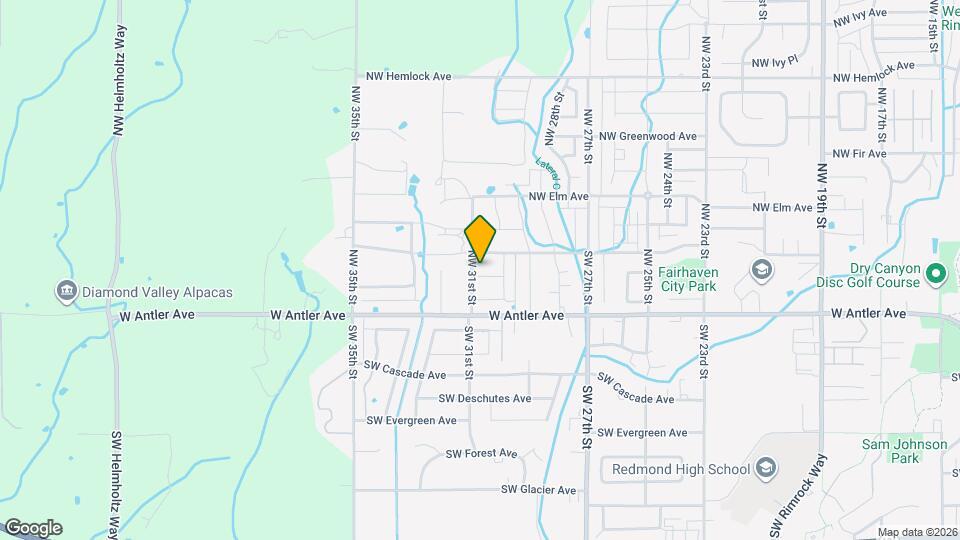 3077 NW Boxelder Ave Map and Location Details