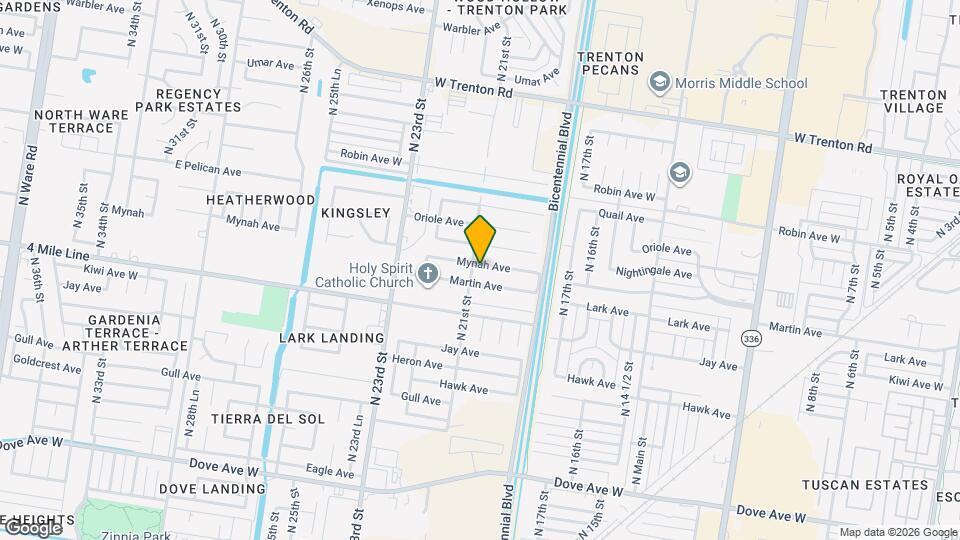 2029 Mynah Ave Map and Location Details