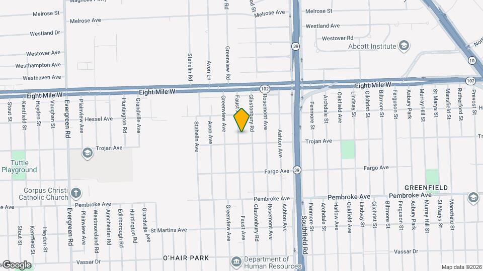 20230 Faust Ave Map and Location Details