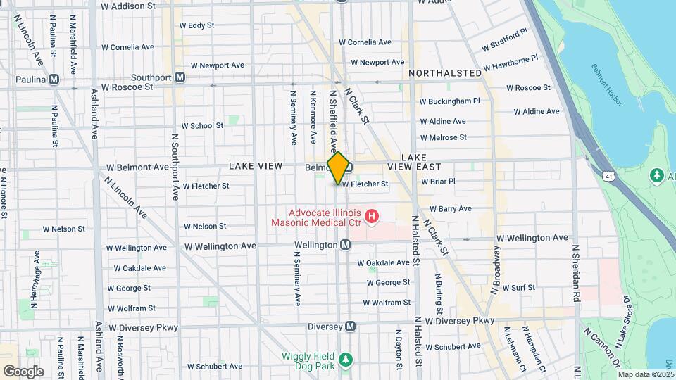 3115 N Sheffield Ave Mapa y Detalles de la Ubicación