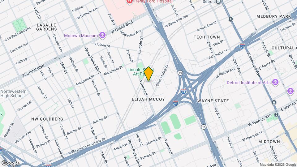 5805 Lincoln St Map and Location Details