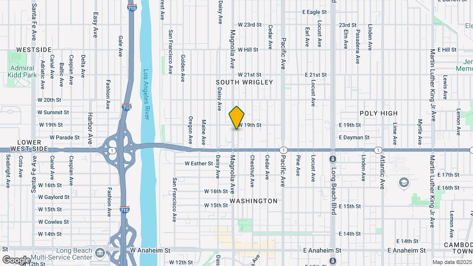 1862 Magnolia Ave Mapa y Detalles de la Ubicación
