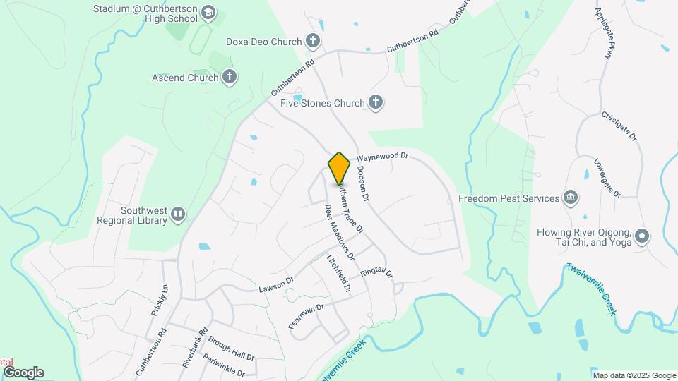 2664 Southern Trace Dr Mapa y Detalles de la Ubicación