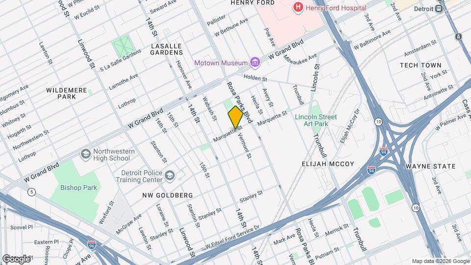 6093 Vermont St Mapa y Detalles de la Ubicación