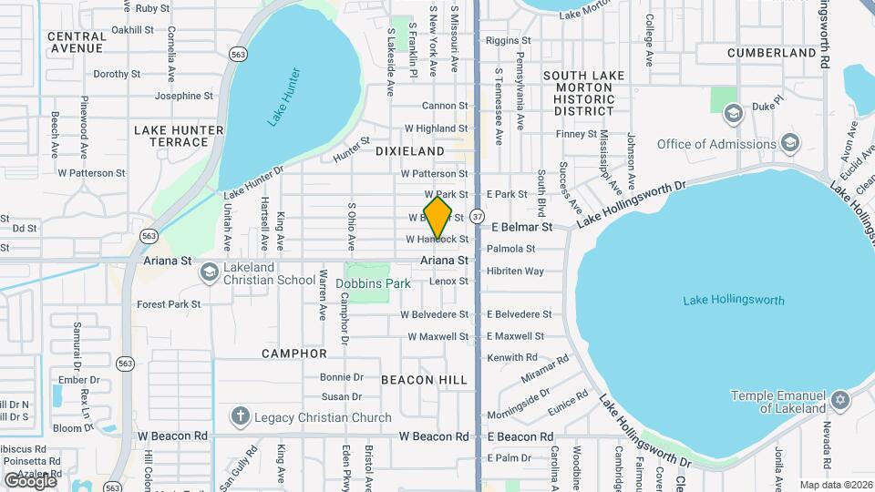 1308 S New York Ave, Unit 1308 S New York Avenue Mapa y Detalles de la Ubicación