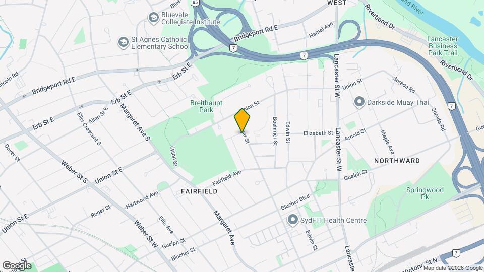 39 Oakwood Ave Map and Location Details