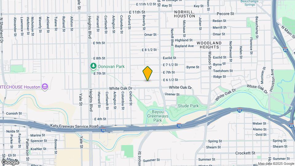702 E 6 1/2 St Map and Location Details