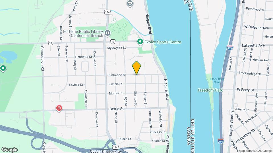 45 Catherine St Map and Location Details