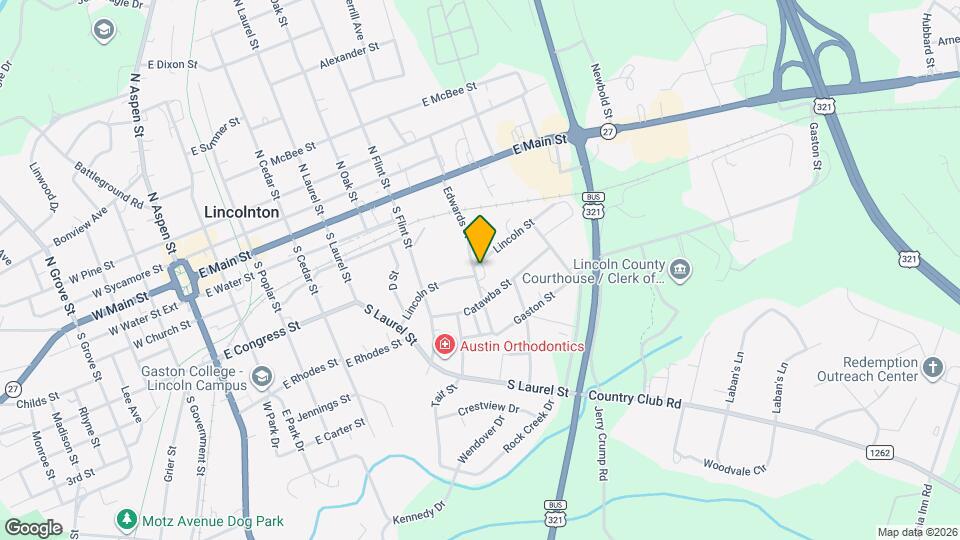 904 Lincoln St Map and Location Details