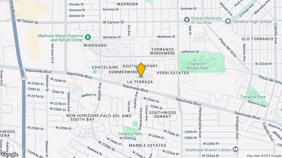 2801 Sepulveda Blvd Map and Location Details