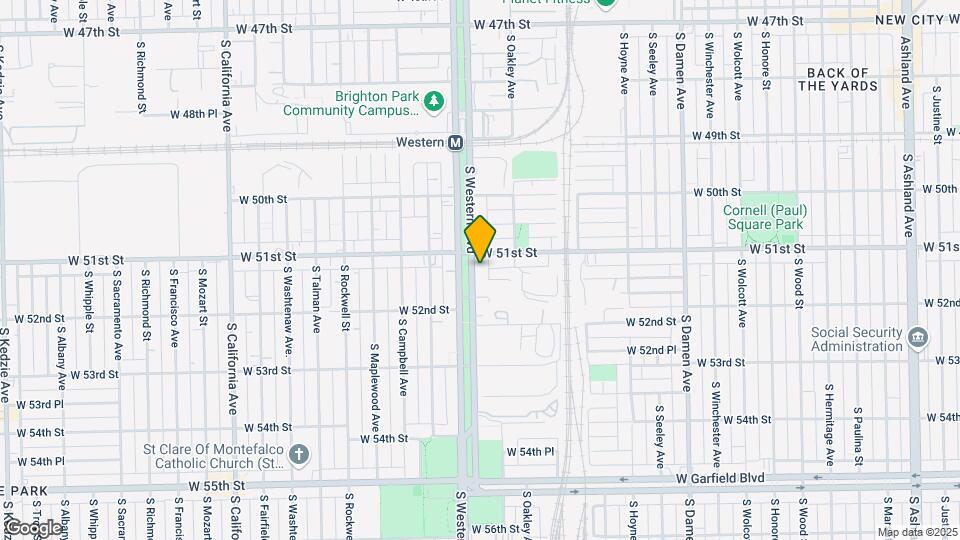 5117 S Western Blvd-Unit -2D7 Map and Location Details