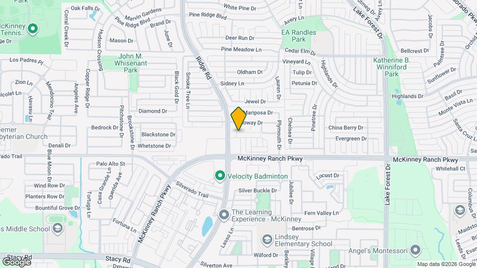 5958 Ridgeline Dr Map and Location Details