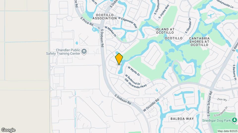 3761 S Hawthorn Dr Map and Location Details