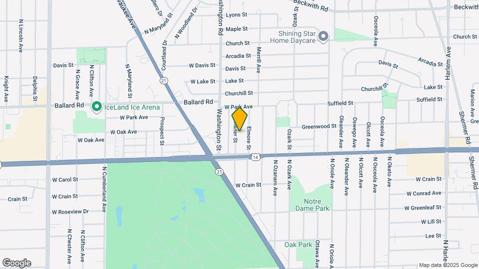 8845 N Wisner St, Unit Garden Mapa y Detalles de la Ubicación