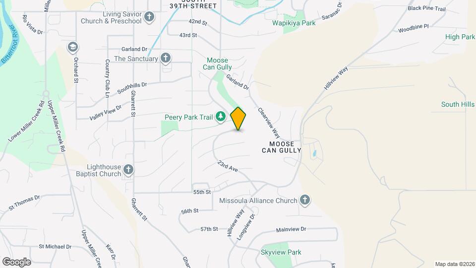 2217-2217 Foothills Ct Map and Location Details